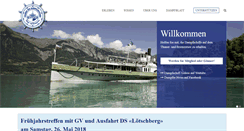 Desktop Screenshot of dampferfreunde.ch